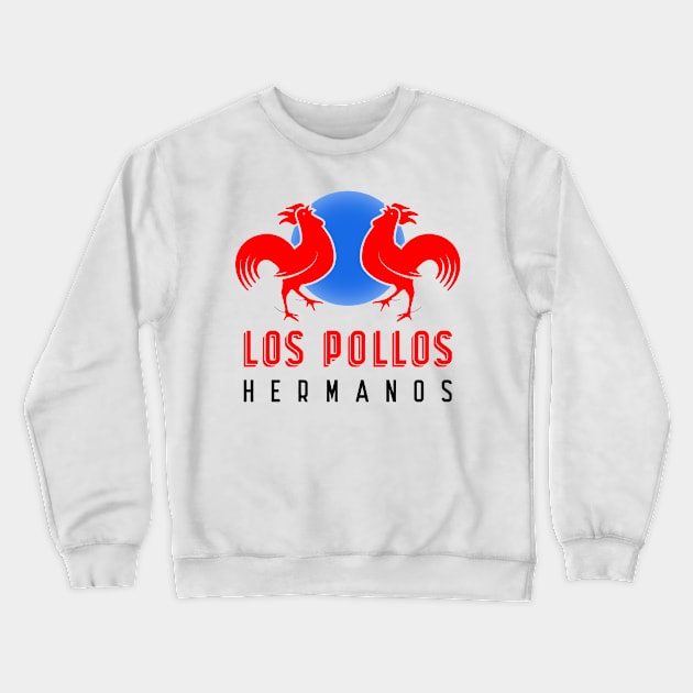 los pollos hermanos version 2 Crewneck Sweatshirt by BEBAS BERSUARA